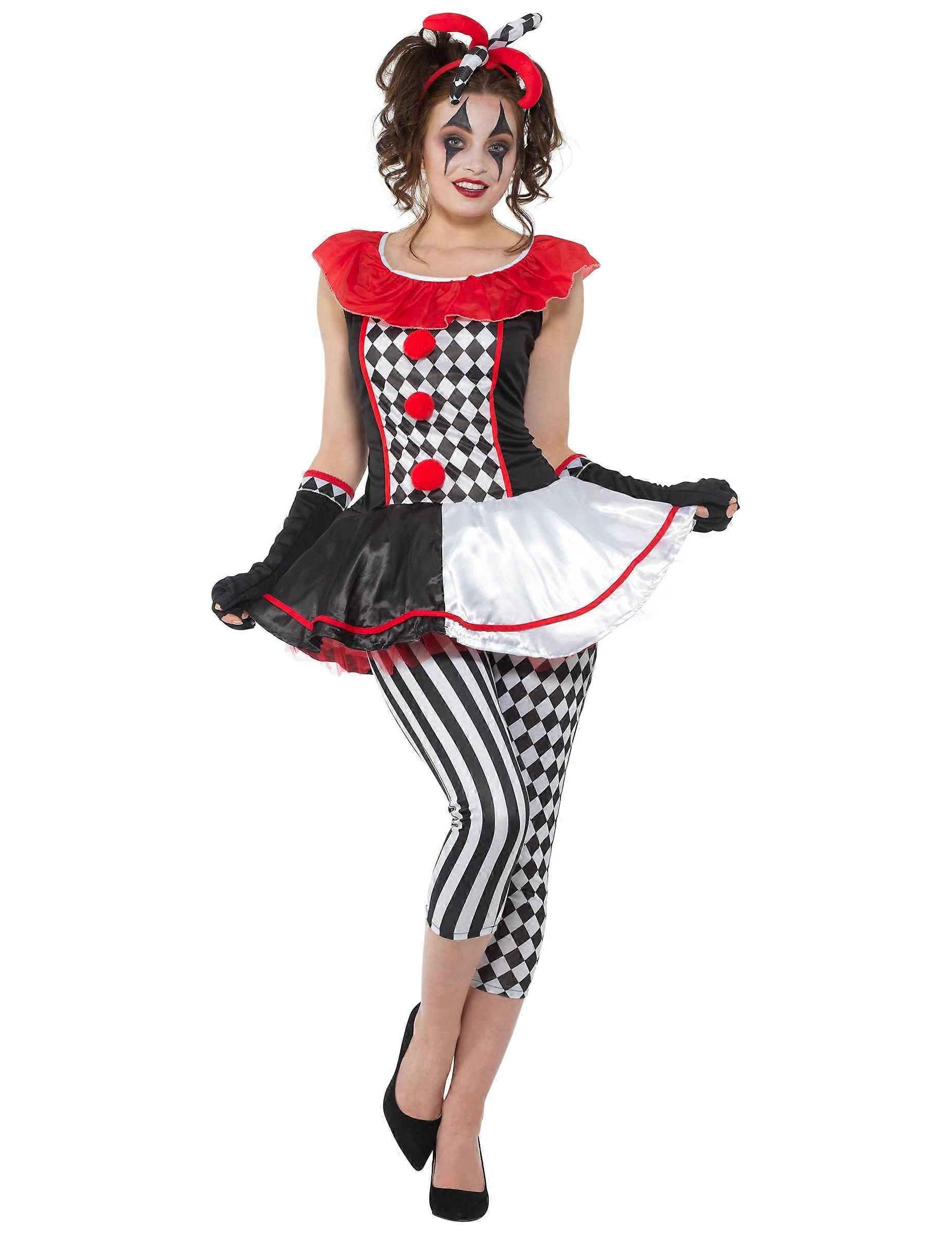 Women's court jester costume