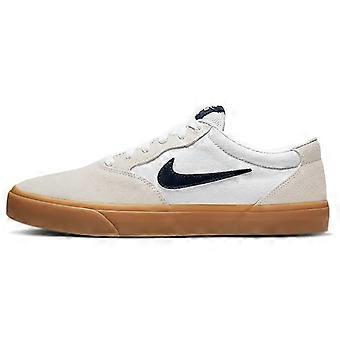 Nike SB Chron Low top Skateboard Shoes Unisex White Brown CD6278-100