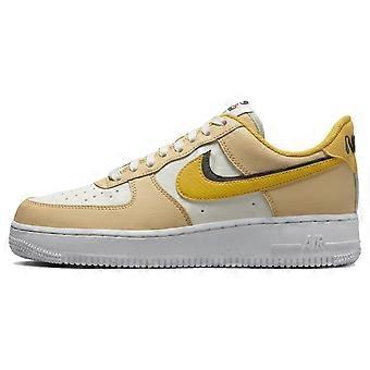Nike Air Force 1 Low '07 Lx '82 Double Swoosh Sail Yellow Ochre Women's DX6065-171
