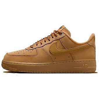 Nike Air Force 1 FZ7372-200 Naisten Koripallokengät Flax Wheat/Valkoinen/Mustat
