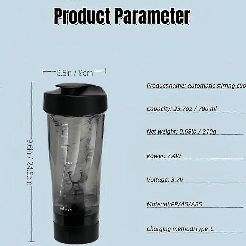 Electric Protein Shaker Bottle