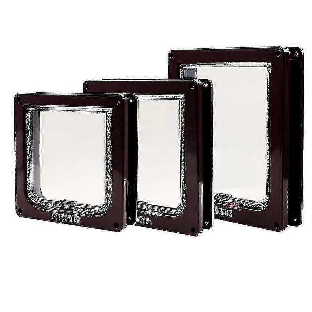 4-Way Lockable Cat Flap ABS