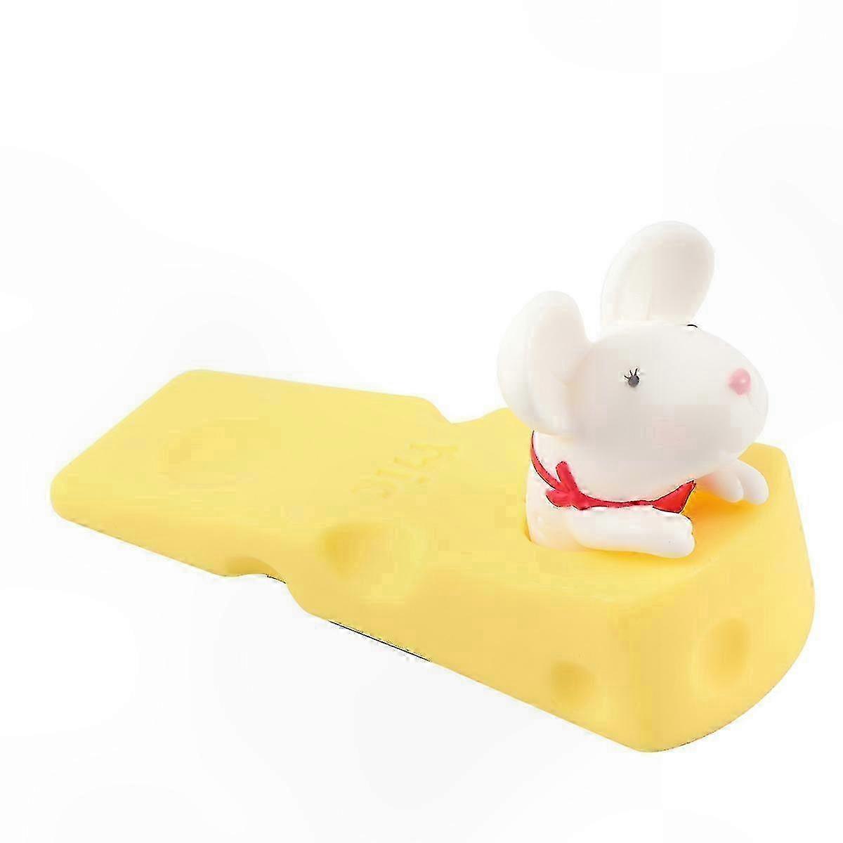 Durable Cartoon PVC Door Stopper with Socket Cover