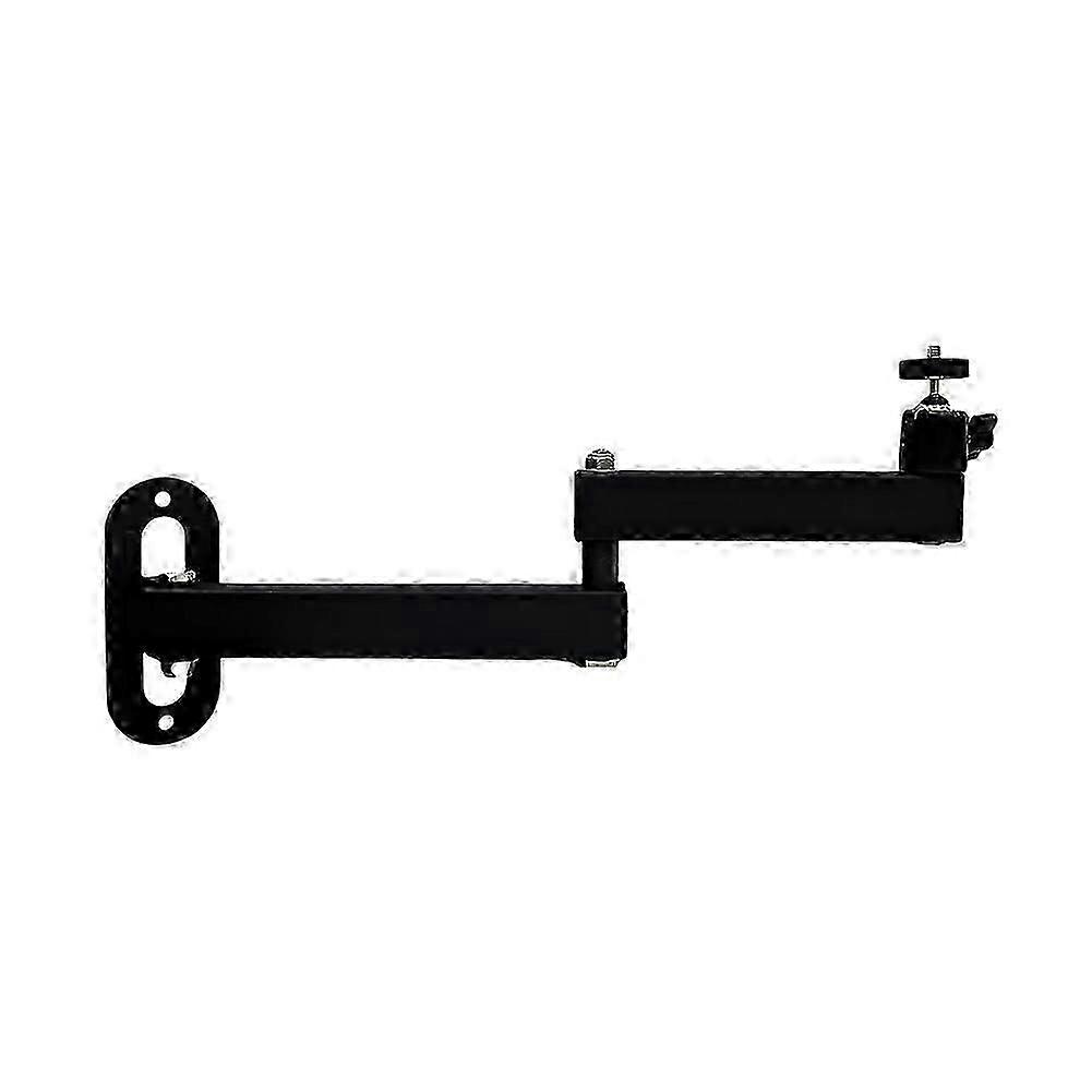 Foldable projector wall mount with 1/4-inch screw compatible with secure ceiling and W-top mounting