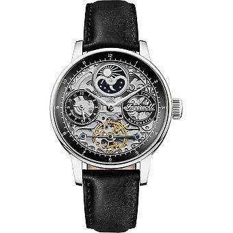 Ingersoll de jazz automatische analoge man horloge met Cowskin armband I07701
