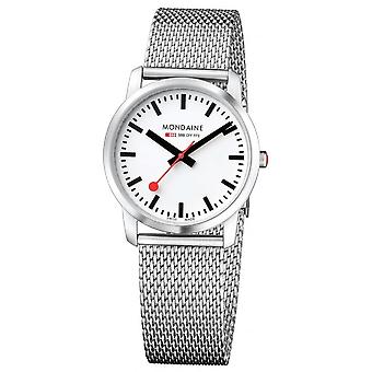 Simply elegant Quartz Analog Women's Watch with Stainless Steel Bracelet A400.30351.16SBM