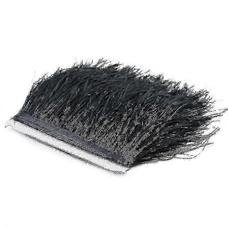 Silky Ostrich Feather Edge Trim