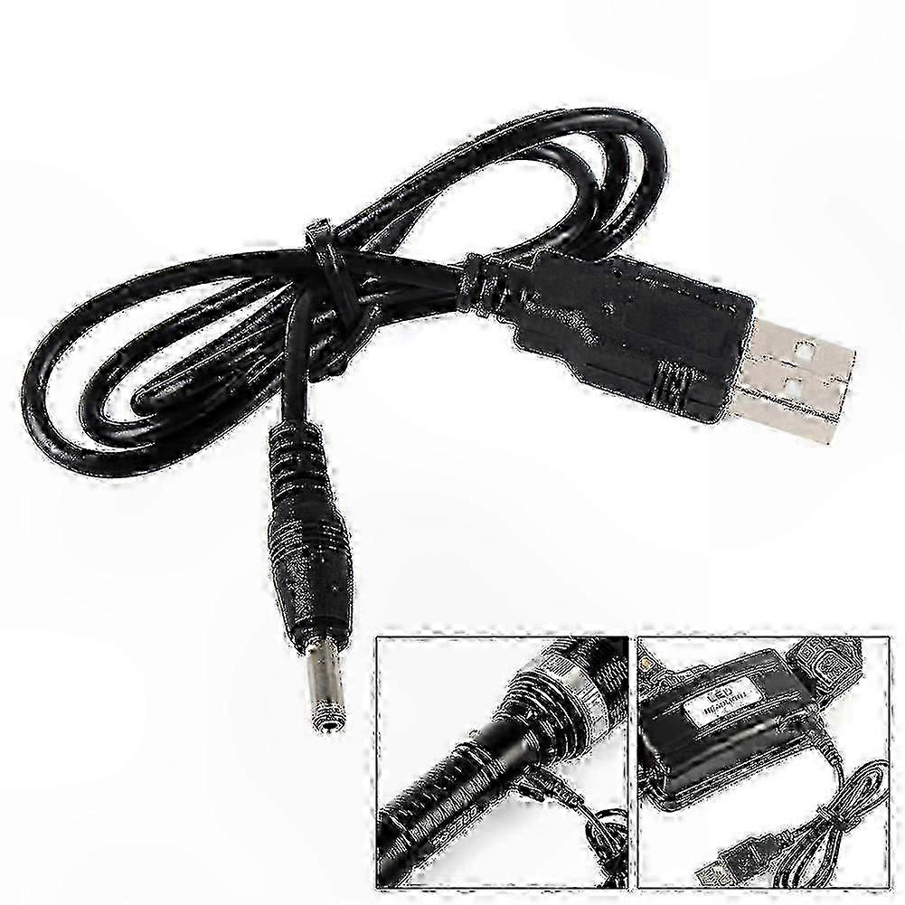 3.5mm USB Flashlight Charging Cable