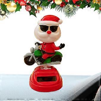 Christmas Solar Dancing Toys - Christmas Santa Claus Shaking Head Figures