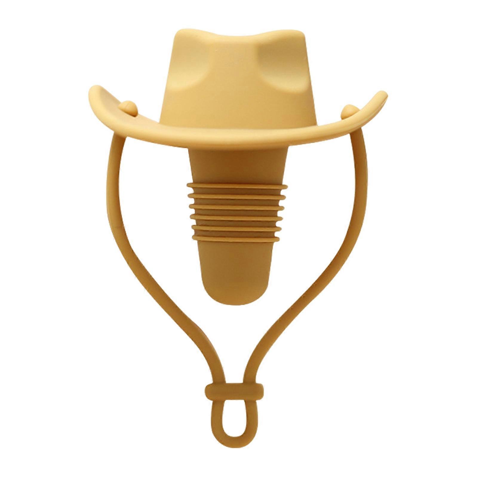 Reusable Western Hat Wine Stopper