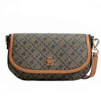 Tommy Hilfiger - Sac à main Monoplay Saddle Bag, collection AW0AW19172.