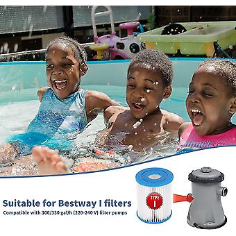 Swimming Pool Filter Cartridge Type I compatible Bestway Swimming