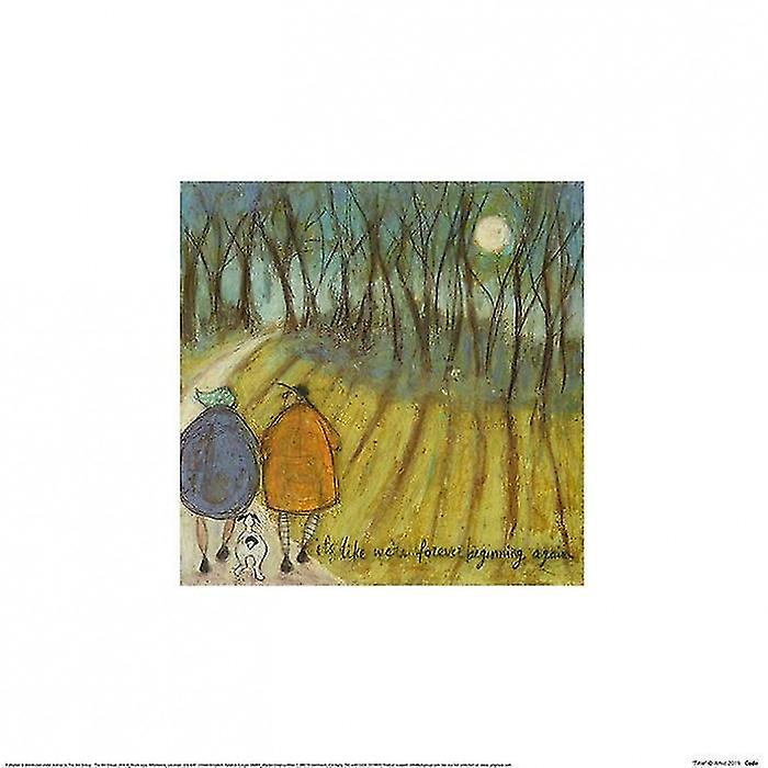 Sam Toft C'est comme si nous commencions éternellement Affiche