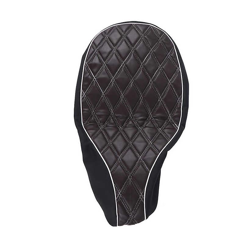 Sadel läder täcka kudde täcka sadel läder täcka hållbar för motorcykel modifiering