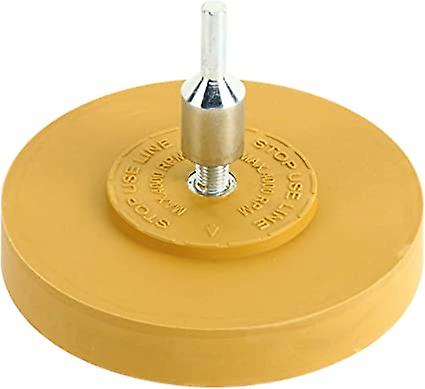 Car Eraser Kit with Adapter Rubber Disk Eraser for Removing Stickers