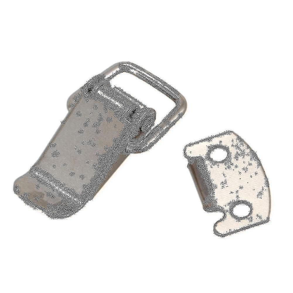 Silver Tone Metal Toggle Draw Latch Straight Loop Catch 1.6"