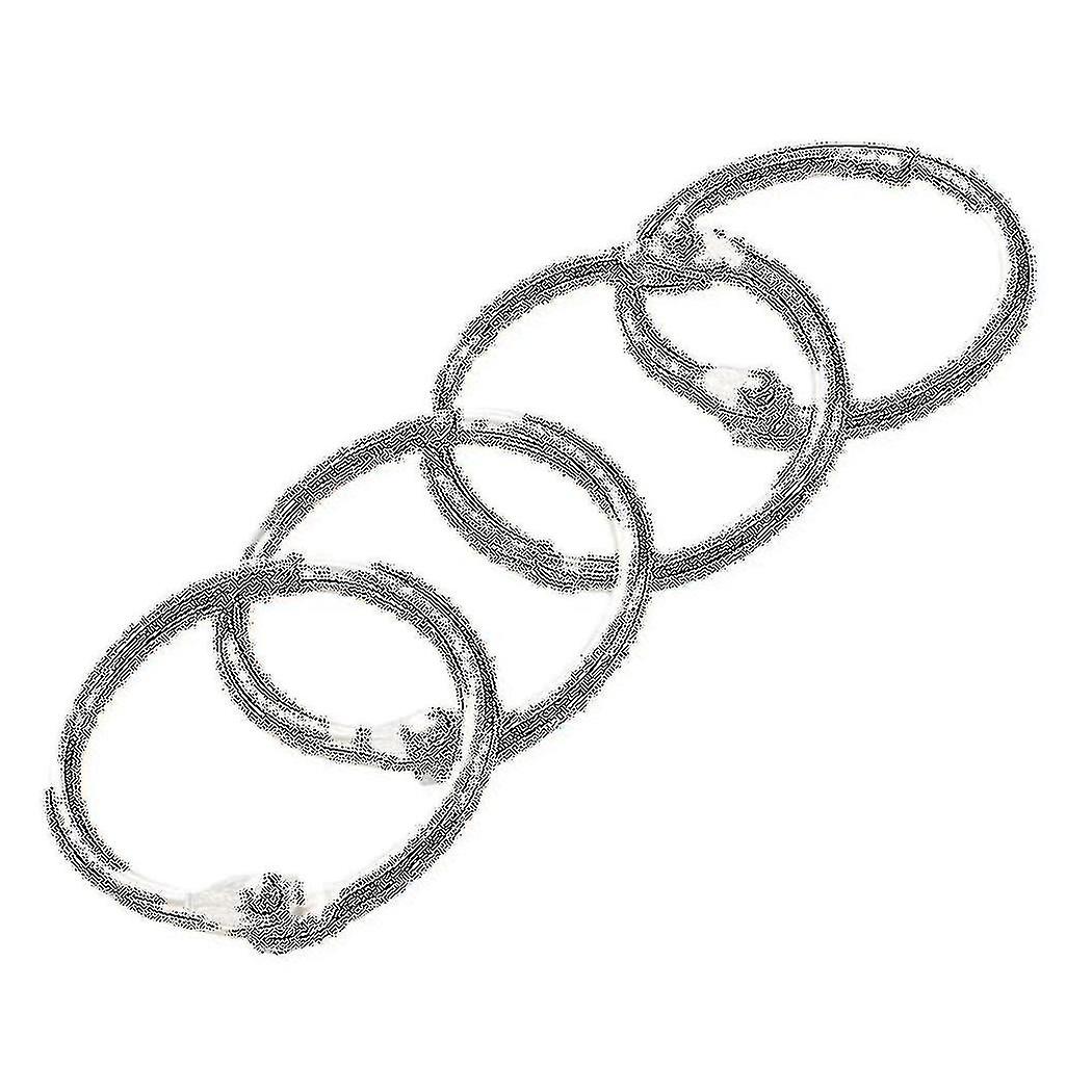 150 Pcs Staple Book Binder 30mm Outer Diameter Loose Leaf Ring Keychain