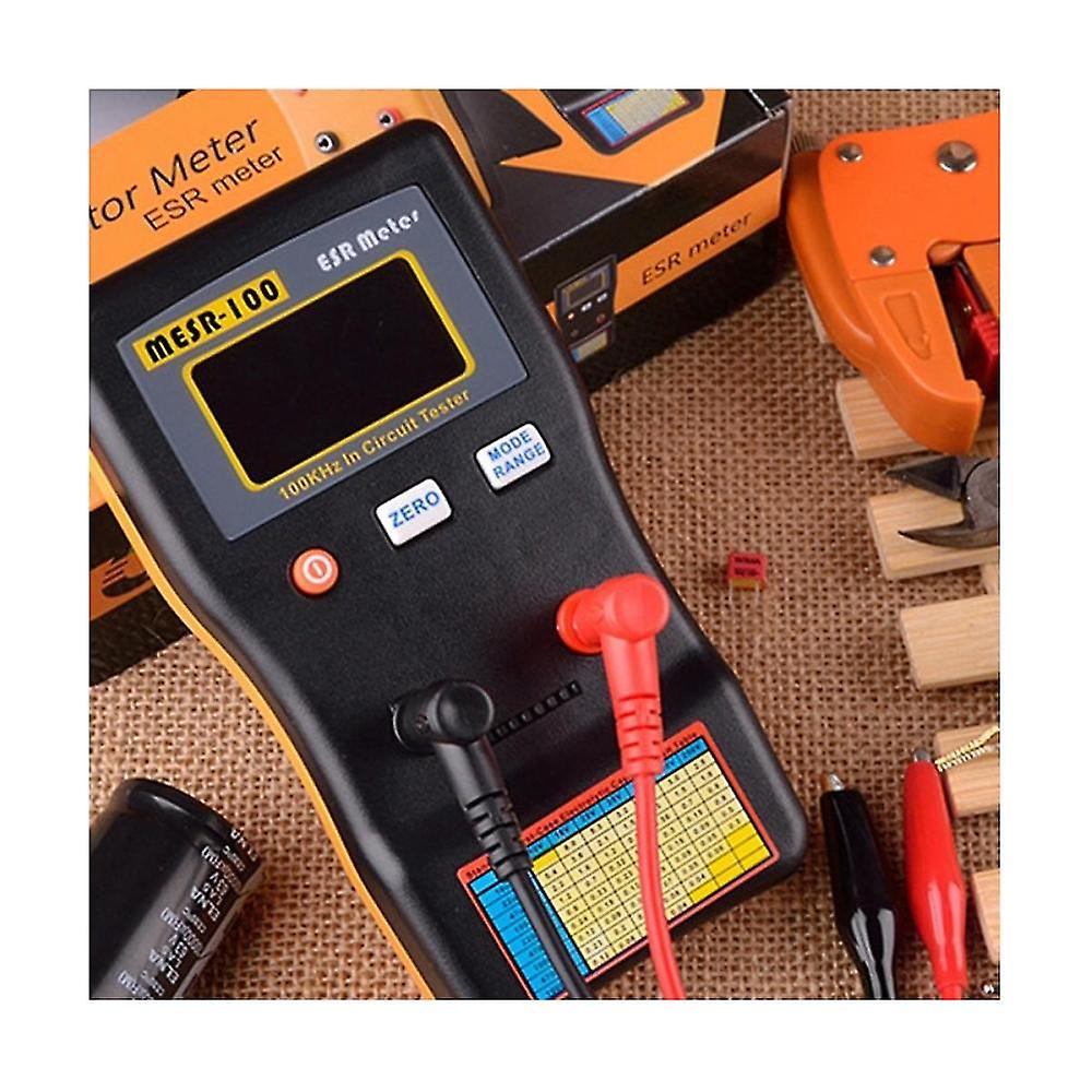 Mesr-100 Capacitance Ohm Meter Professional Measuring Capacitance Resistance Capacitor Circuit Test