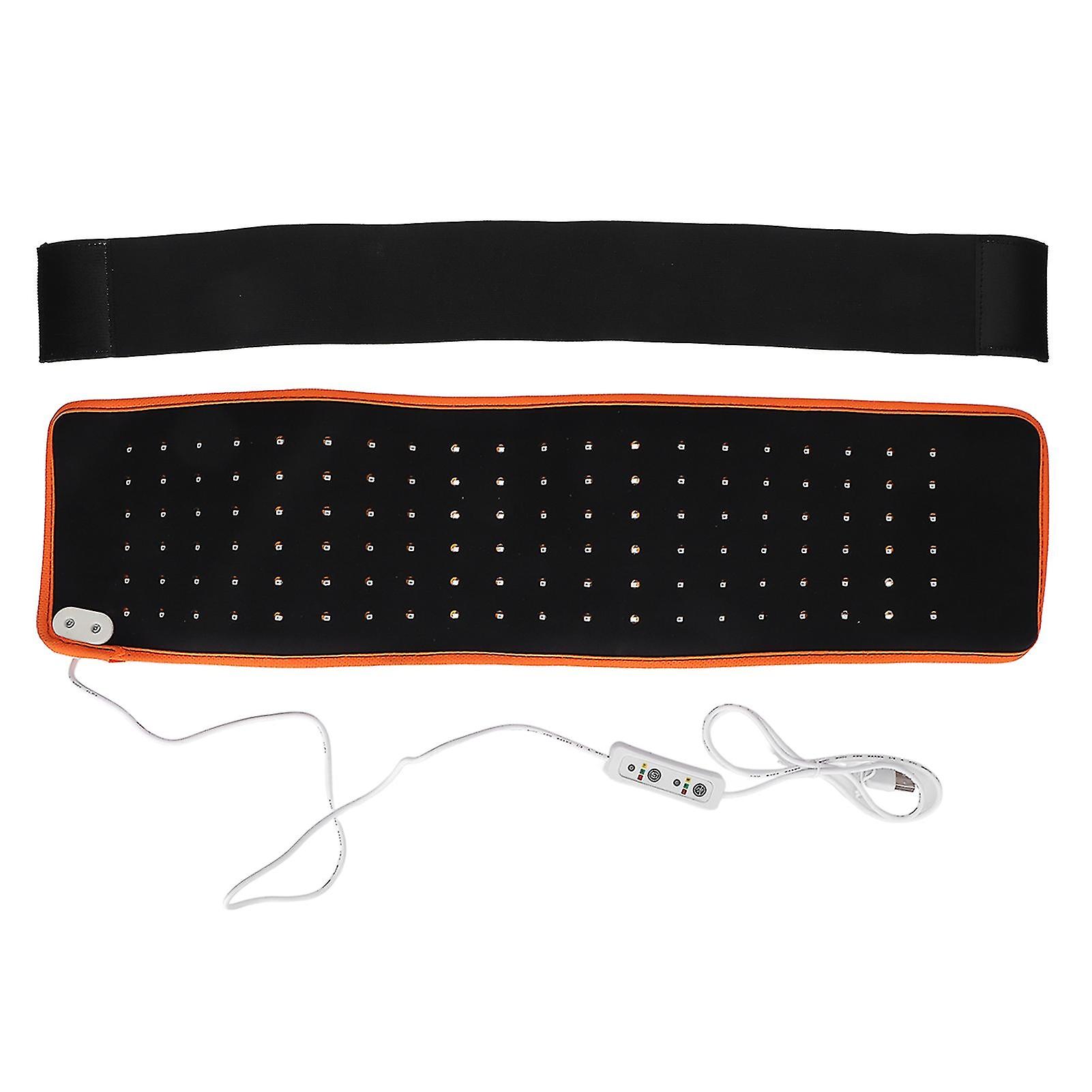 120Pcs Light Chips Infrared Light Therapy Belt Three Light Wavebands Red Light Therapy Devicesorange