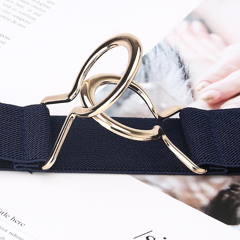 1 cintura elastica semplice in stile giapponese (blu navy)
