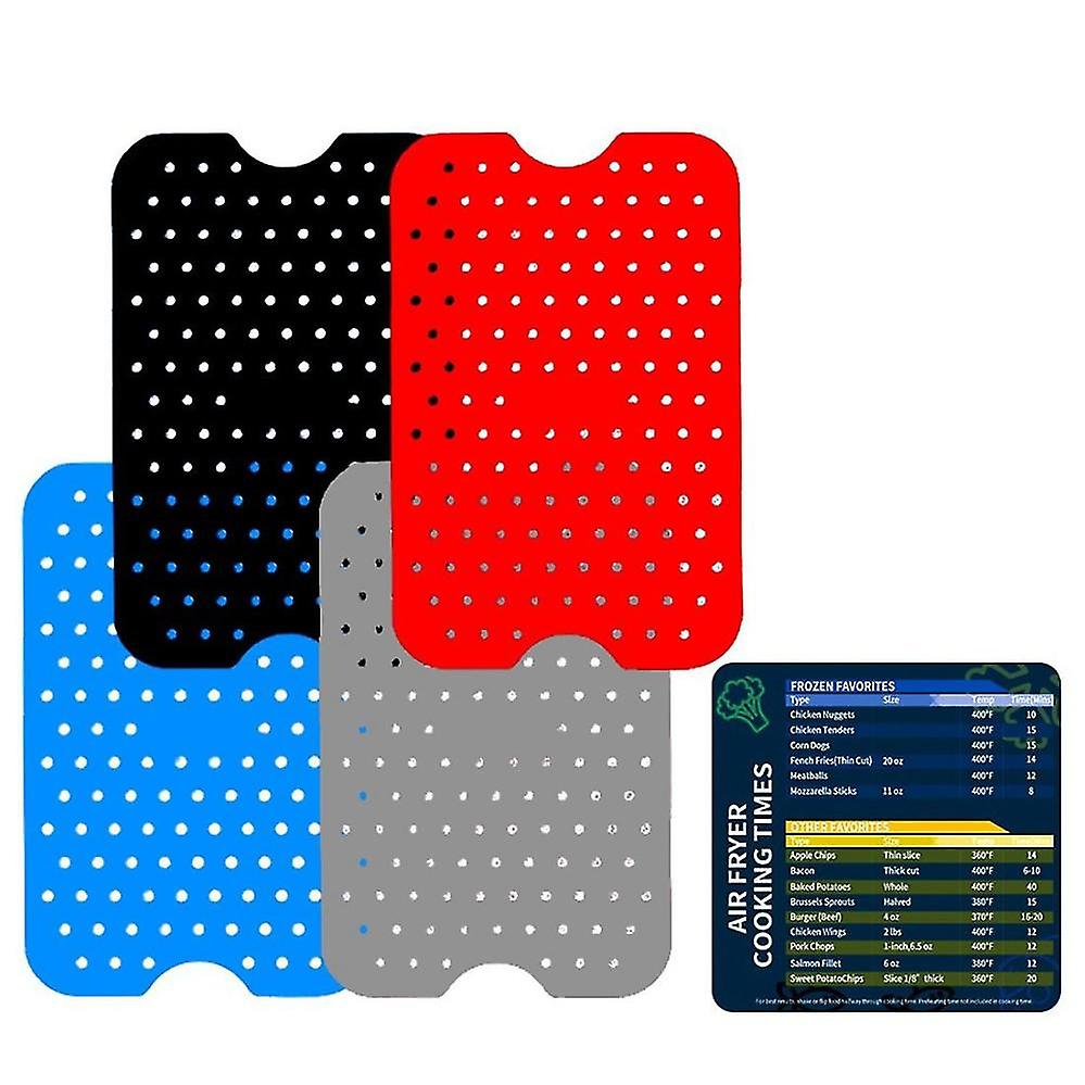 Dual Basket Air Fryer Liner,reusable Air Fryer Liner With Dual Zone Magnetic Cheat Plate,for Ninja