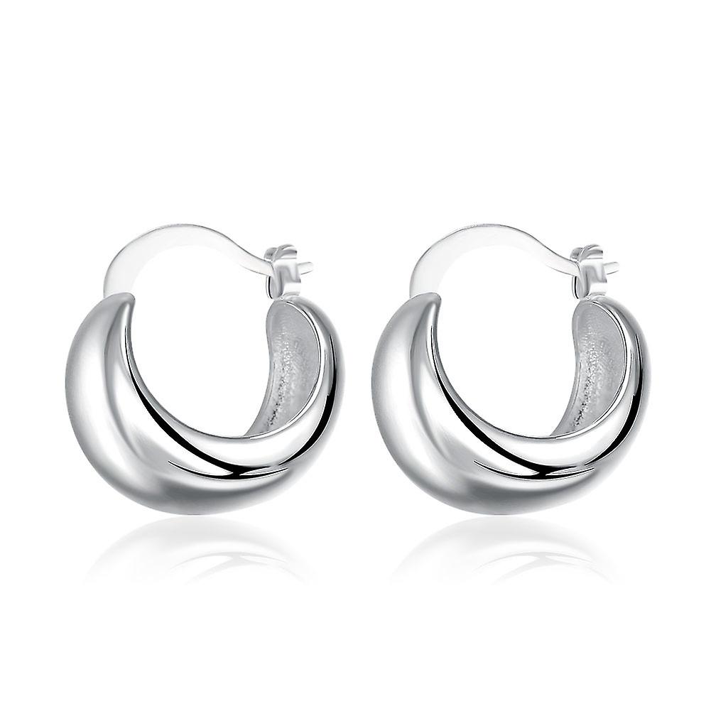 Stylish Silver-plated Earrings For Couples