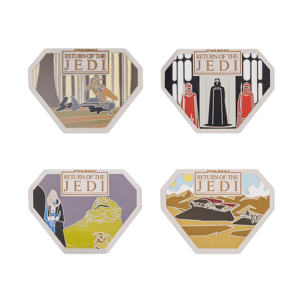 Officially Licensed Funko Star Wars Return of the Jedi 40th Anniv Enamel Pin 4pk