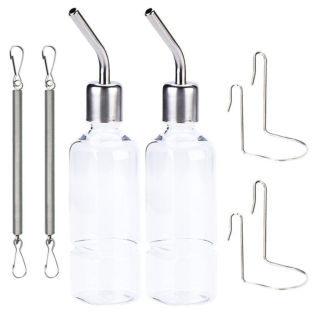 2pcs Hamster Drinking Bottle Hanging Water Dispenser