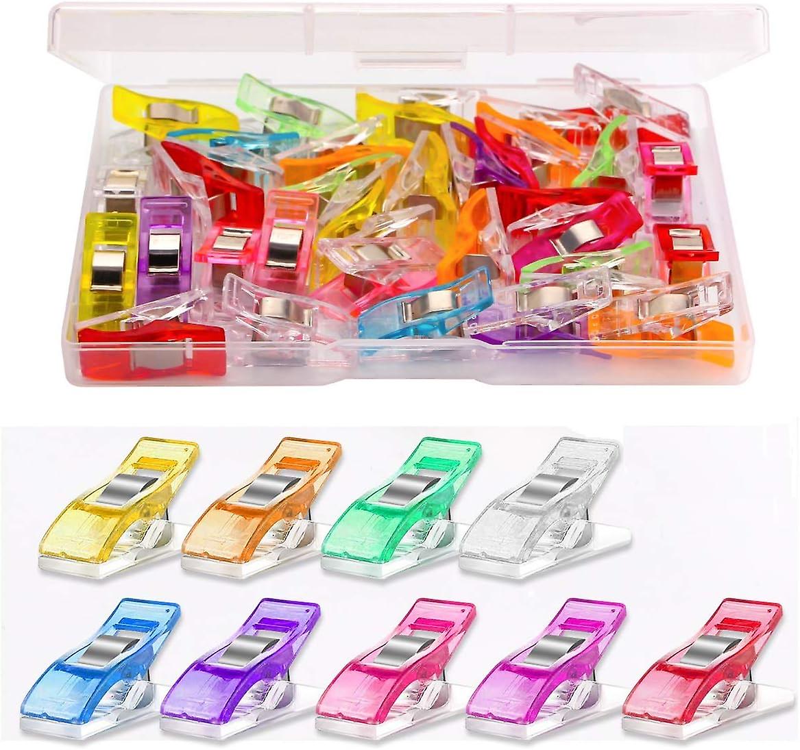 Multipurpose Sewing Clips 30 Pcs - Premium Quilting Clips