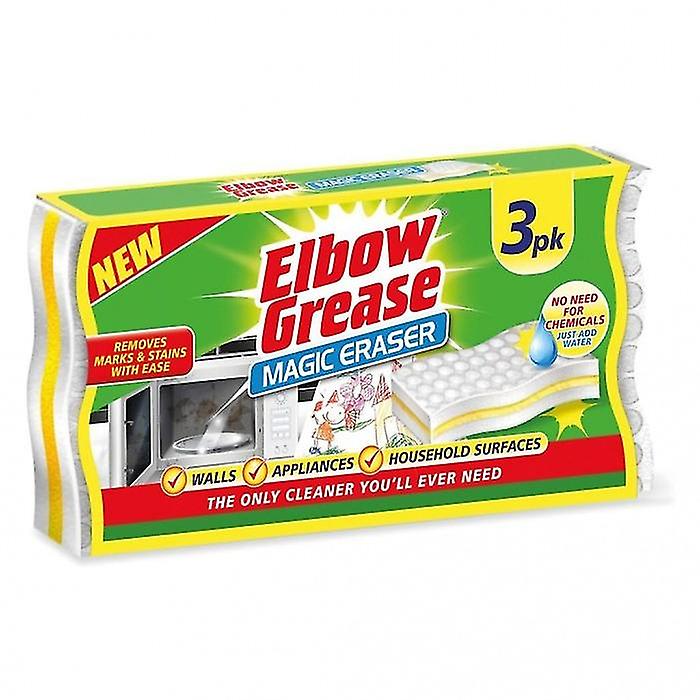 Elbow Grease Sponge Scourers (Pack of 3)