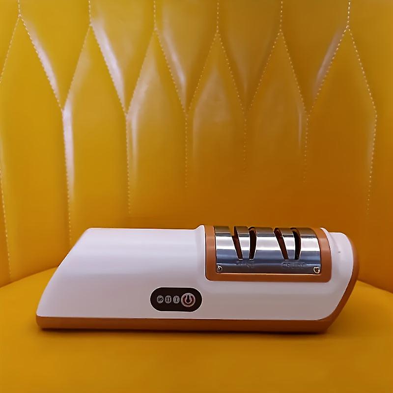 1Pc Electric Knife Sharpener, Professional Electric Knife Sharpener For Home, Quick Sharpening & Polishing