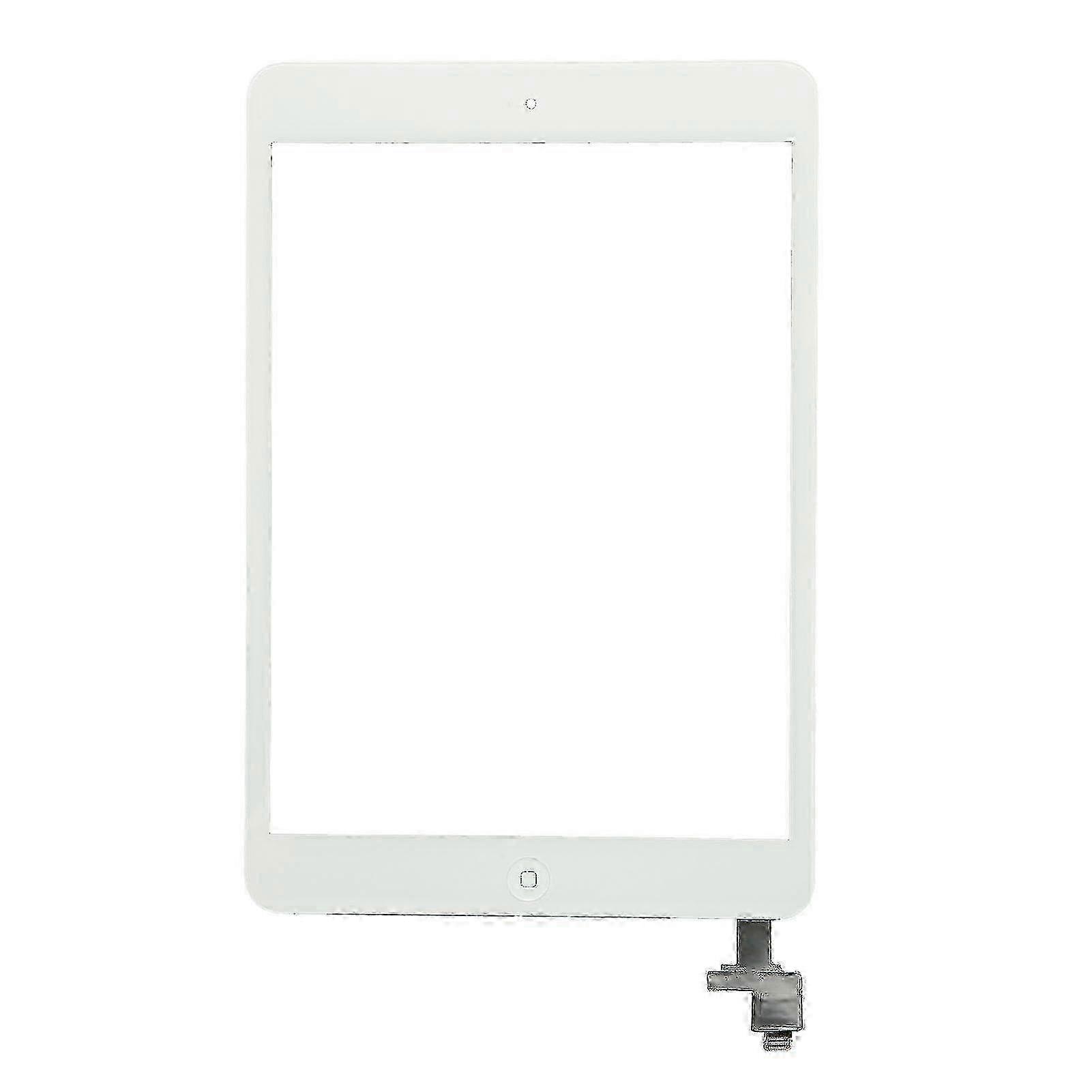White Touch Screen Digitizer Replacement with IC & Adhesive for Mini 1/2 - Easy DIY Install