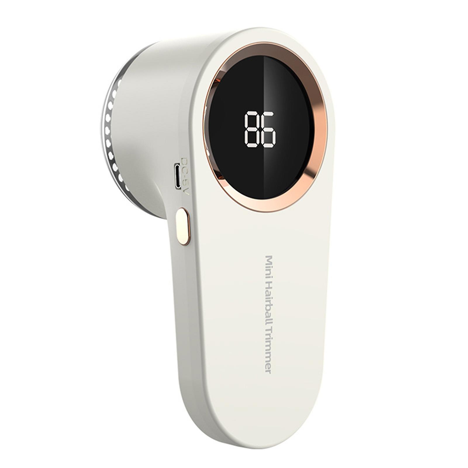 Digital Display Electric Fabric Lint Shavers Lightweight Fast Hairball Cleaner for Sofa Cushion