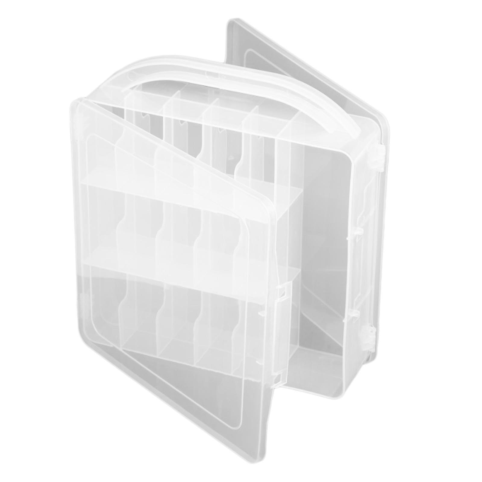Multifunction Nail Polish Case Storage Caddy for 30 Bottles Dustproof