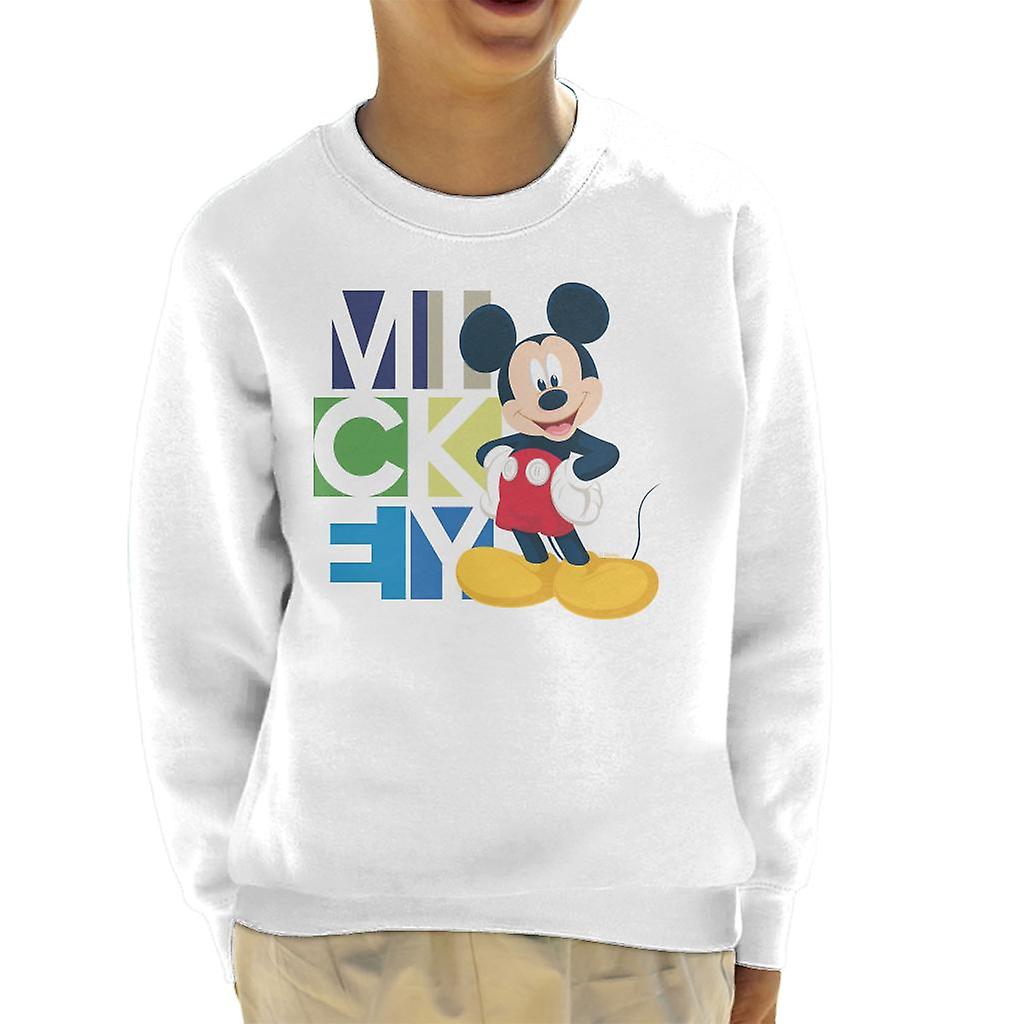 Disney Mickey Mouse Pose Kid's Sweatshirt