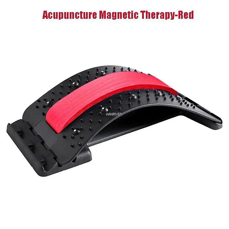 Back Massager Magnetic Therapy Stretch The Spine Waist Posture Corrector Relieve Pain Relax Muscles Stretcher Fiess Equipment