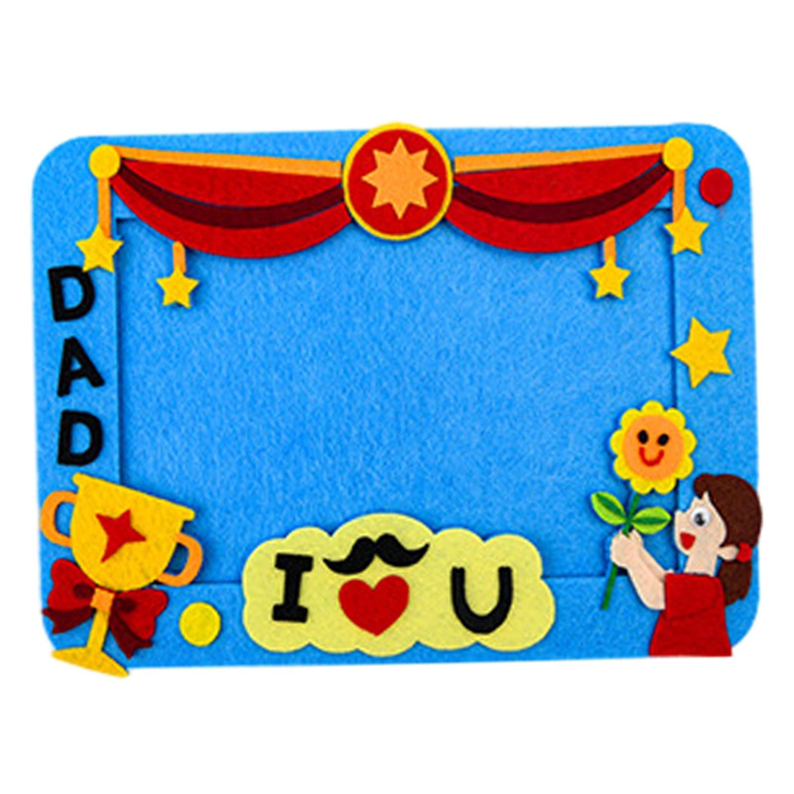 DIY Picture Frame Fathers Day Gifts Educational Toy DIY Project