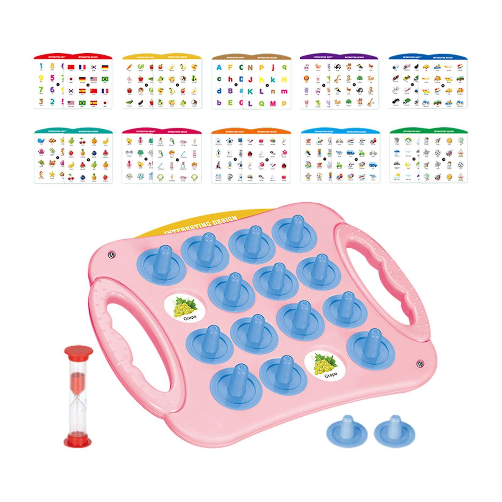 Memory Game Board Memory Chess Board Game Memory Matching Game Board Game for Ages 3-6 Boys Early Education Centers