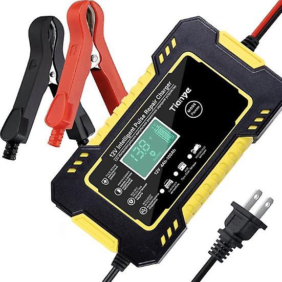 Battery Charger Energy-saving High Efficiency Durable Professional Fully-Automatic Smart Battery Charger for Automobile