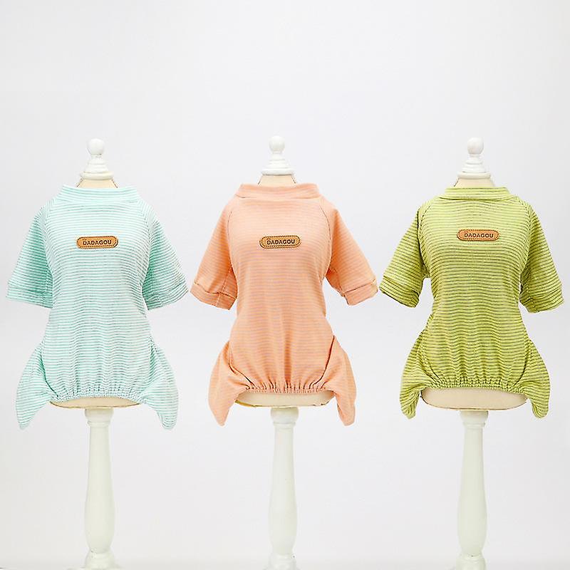 Striped Pattern Small Dog Pet Clothing