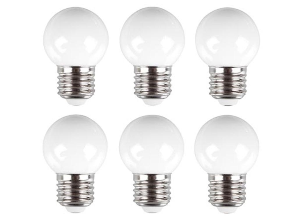 Warm Witte LED Lampjes - 6 stuks