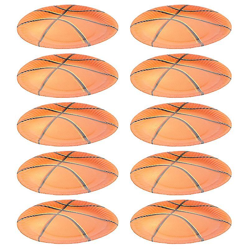 40pcs Basketball Paper Plates