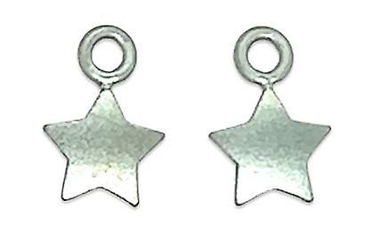 Ti2 Titanium Star Charms - Light Green
