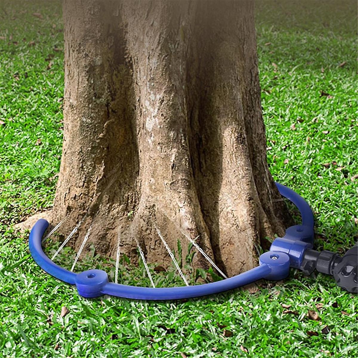 360Tree Water System Tree Root Watering Tool, Ring Circle Sprinkler Irrigation System Targeted Water for