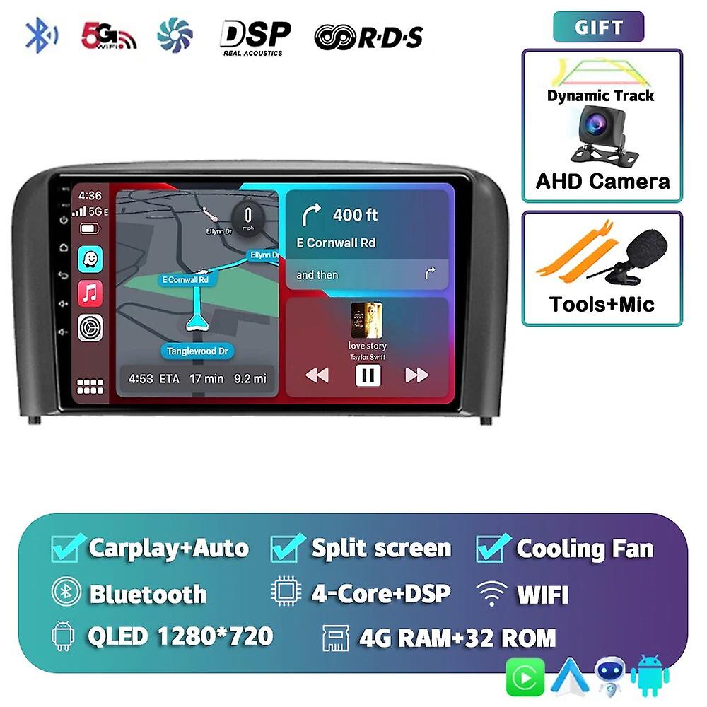 Android 13 4g Wifi For Volvo S80 1 1998 - 2004 2005 2006 Car Radio Multimedia Video Player Navigation Gps Wireless Carplay Auto