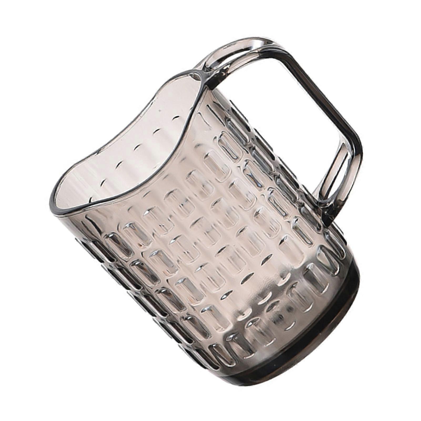 280ML Kartáček na zuby Multifunkční Průhledný Průhledný Zub Čištění Zubů Ústní Voda Šálek Pro Koupelnu