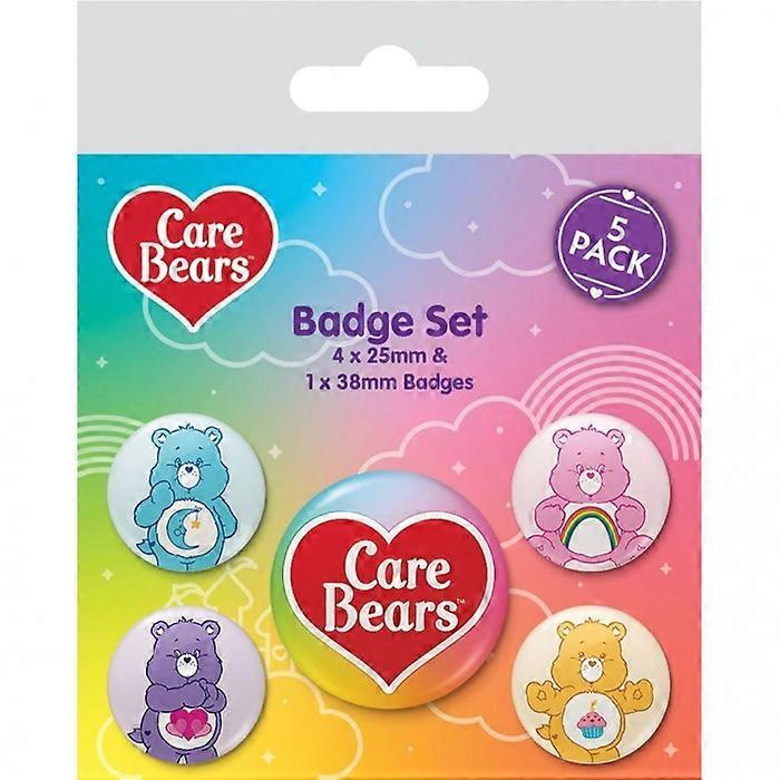 Troetelbeertjes Karakters Badge Set (5 stuks)