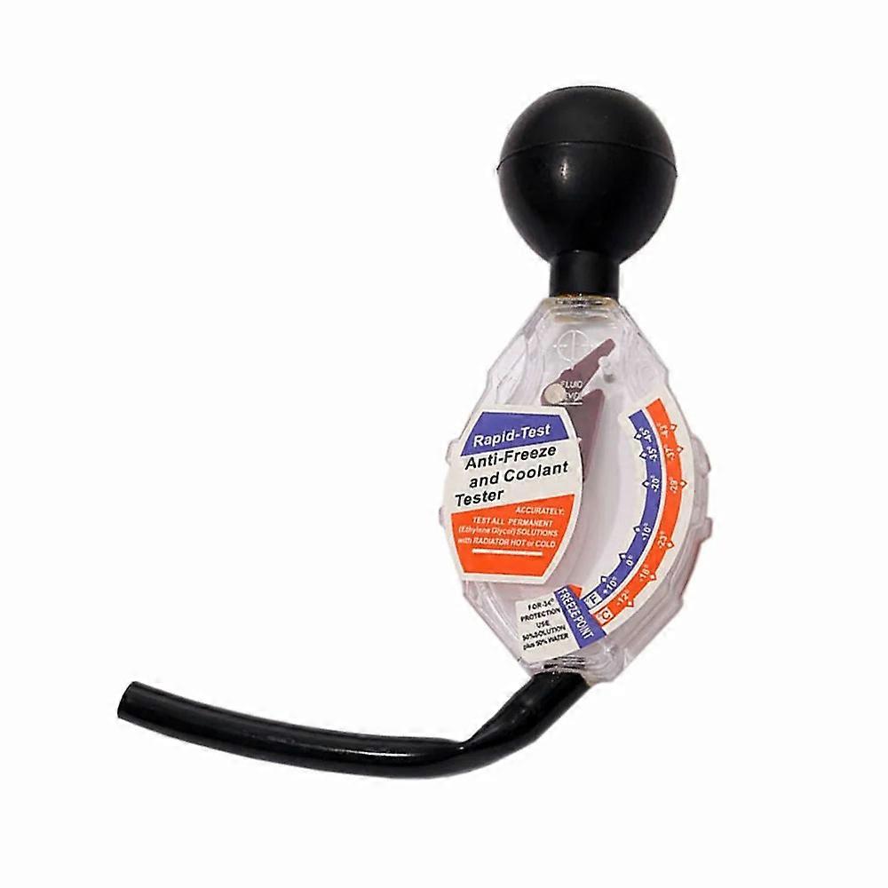 Automotive Coolant Tester, Dial Type Antifreeze Coolant Tester Car Battery Strip Liquid Densitometer