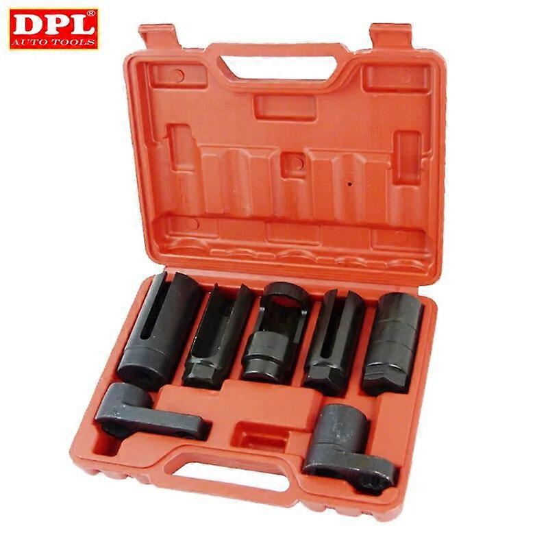 7pcs Oxygen Sensor Socket Automotive Shop Hand Tool Set No.32001