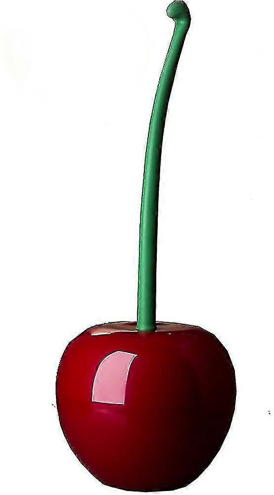 WC-harja ja pidike yhteensopiva kirsikan, muovin, kylpyhuoneeseen / wc: hen